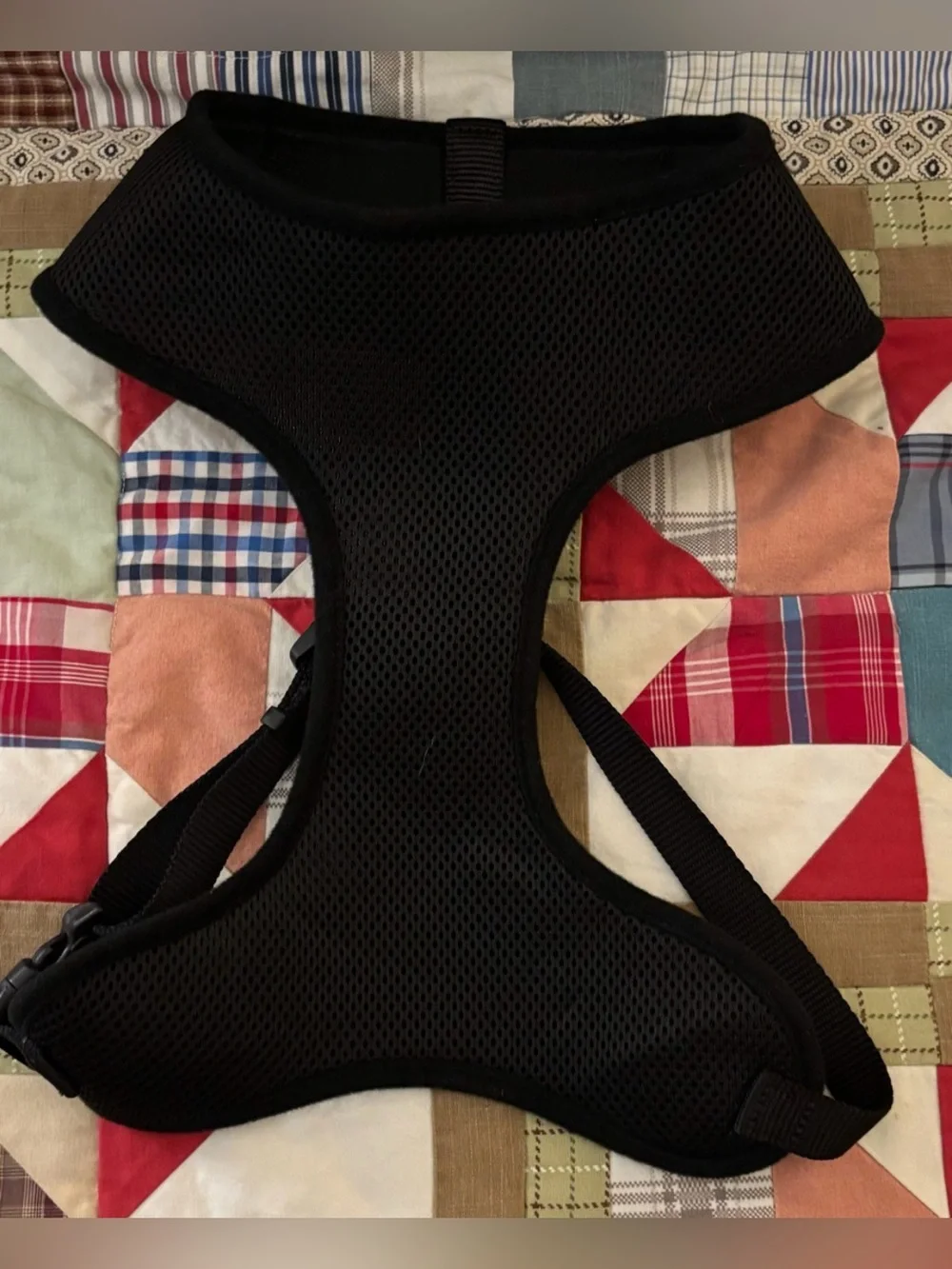 Coastal Pet Adjustable Black Seatbelt Harness Size M